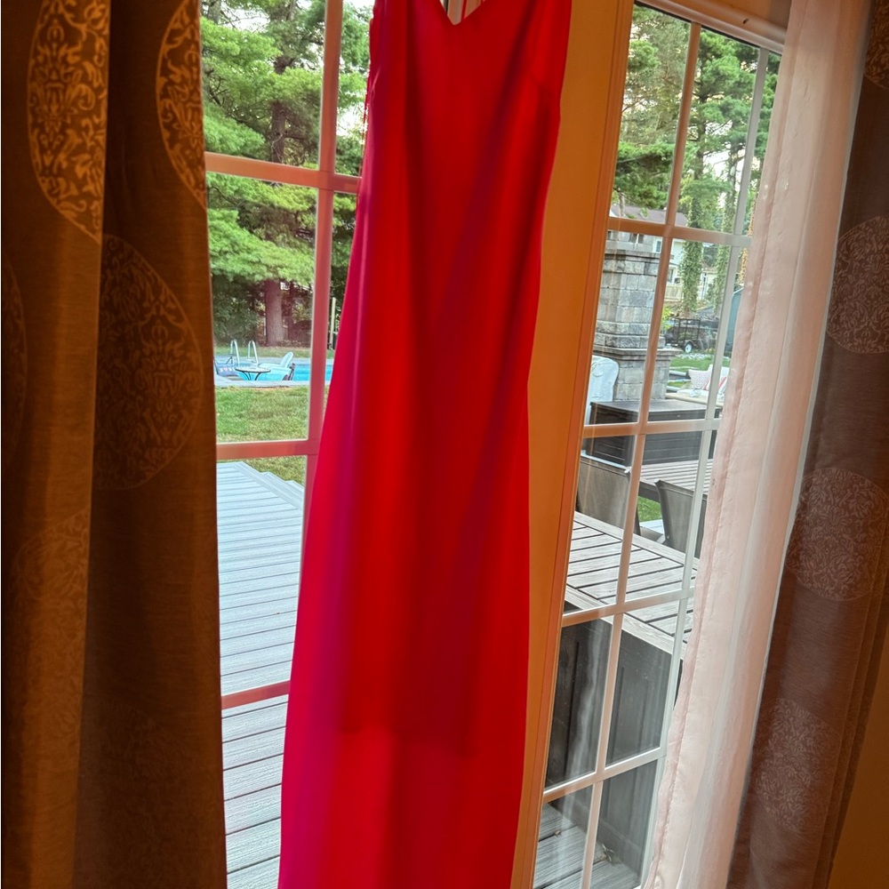 Greylin Vibrant Red Maxi Dress